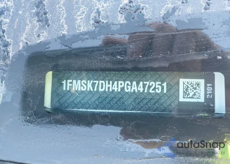 2023 Ford Explorer Xlt from USA, damaged, VIN 1FMSK7DH4PGA47251